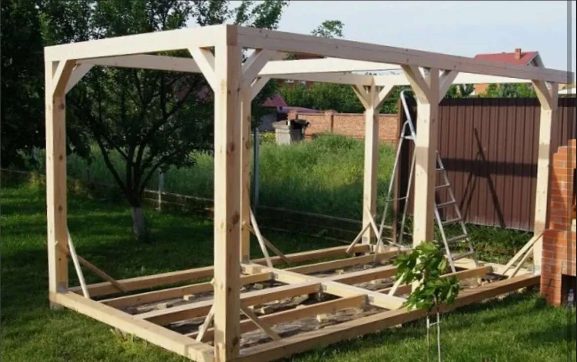 Как построить сарай своими руками и беседку своими руками: простая дачная беседка и сарай на даче от фундамента до кровли