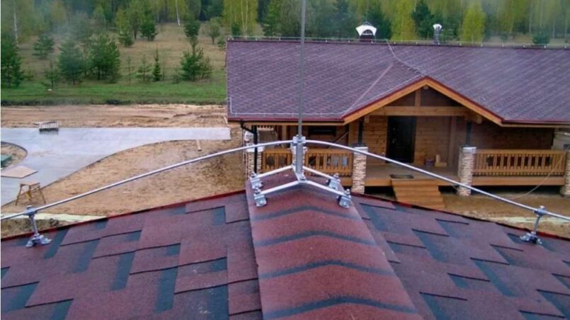 Молниезащита частного дома: расчет и самостоятельный монтаж громоотвода