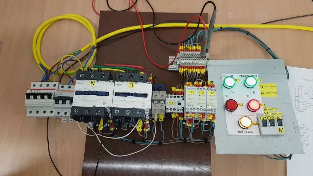 Щиток АВР для генератора: как собрать систему резервного питания шаг за шагом