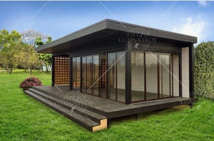 Садовая беседка с раздвижными стеклянными стенами: сложный DIY-проект для продвинутых