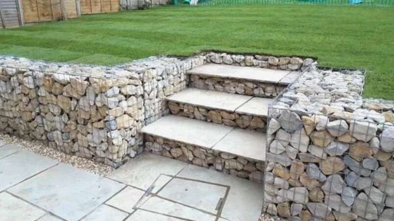 Подпорная стенка из габионов: инструкция своими руками по монтажу и устройству габиона для стильного ландшафтного дизайна