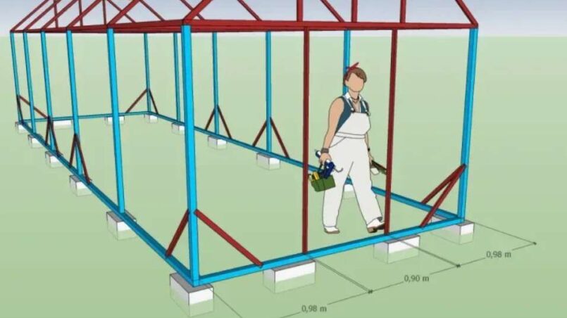 Как построить тёплую и надёжную теплицу из поликарбоната своими руками: от выбора профиля до вентиляции