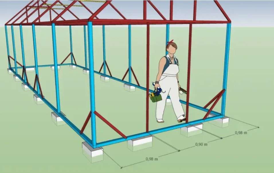 Как построить тёплую и надёжную теплицу из поликарбоната своими руками: от выбора профиля до вентиляции