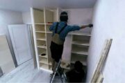 Встроенный шкаф в нишу из ЛДСП своими руками: от замера до установки дверей без лишней головной боли