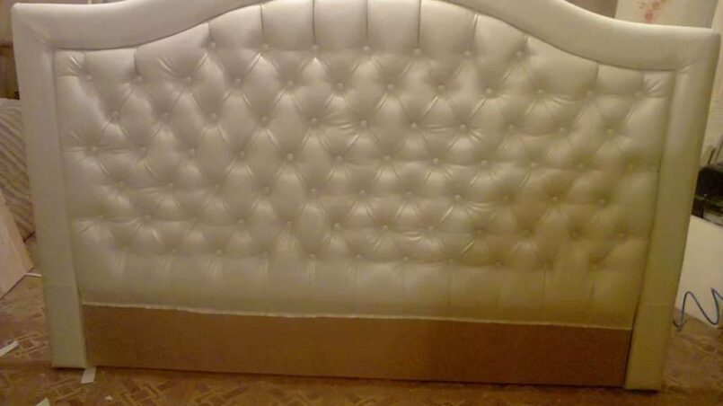 Необычное изголовье своими руками: каретная стяжка, поролон и кожа — эксклюзивный мастер-класс