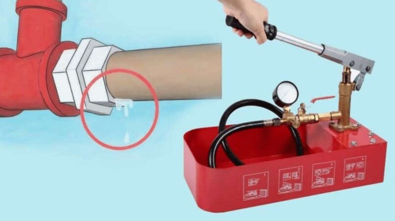 Опрессовка воздухом своими руками: штуцер от колеса и мыльная эмульсия, поиск свищей в пластиковых трубах